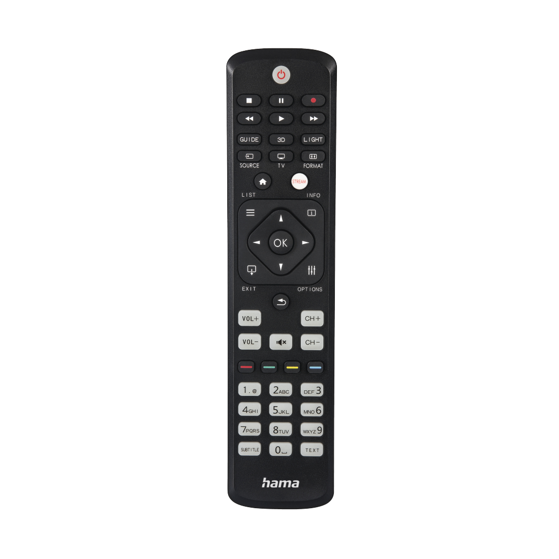 Hama 00221063 remote control IR Wireless TV Press buttons – image 2