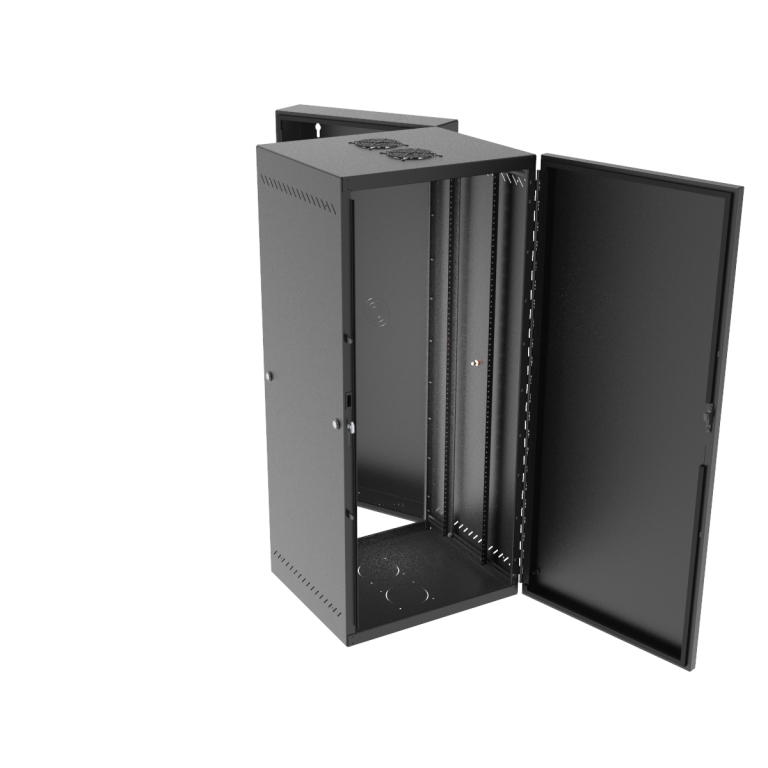Vertiv GL48WMS-B-AF rack cabinet 12U Wall mounted rack Black – image 3