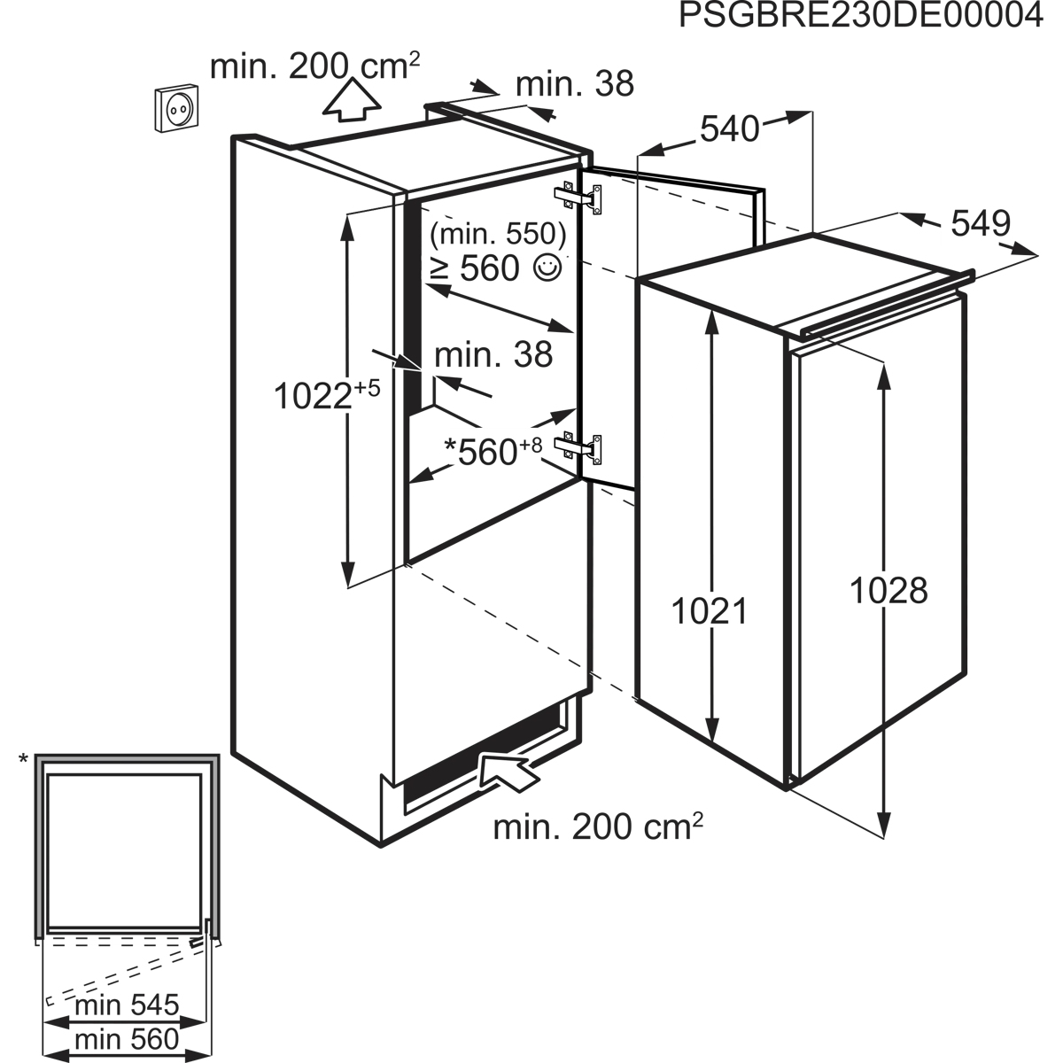 AEG SKB510F2AS fridge Built-in – image 7