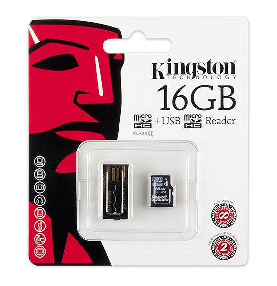 Kingston Technology MicroSD Reader + 16GB microSDHC – image 3