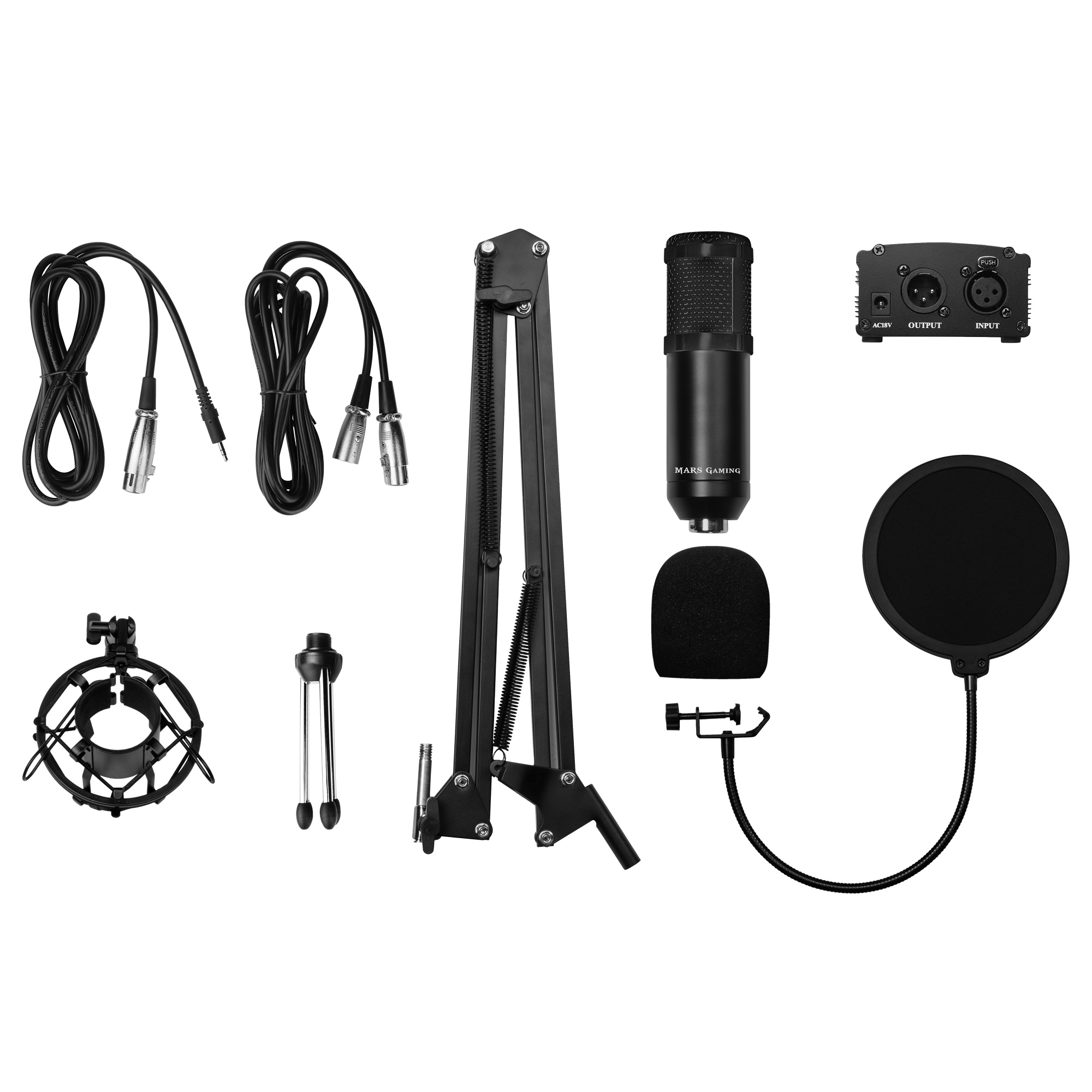Mars Gaming MMICKIT microphone Black Studio microphone – image 2