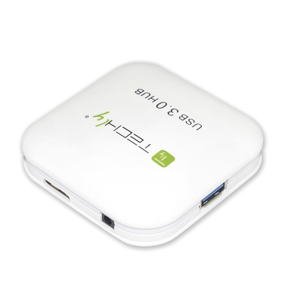 Techly USB 3.0 Super Speed Hub 4 Ports White IUSB3-HUB4-WH – image 5