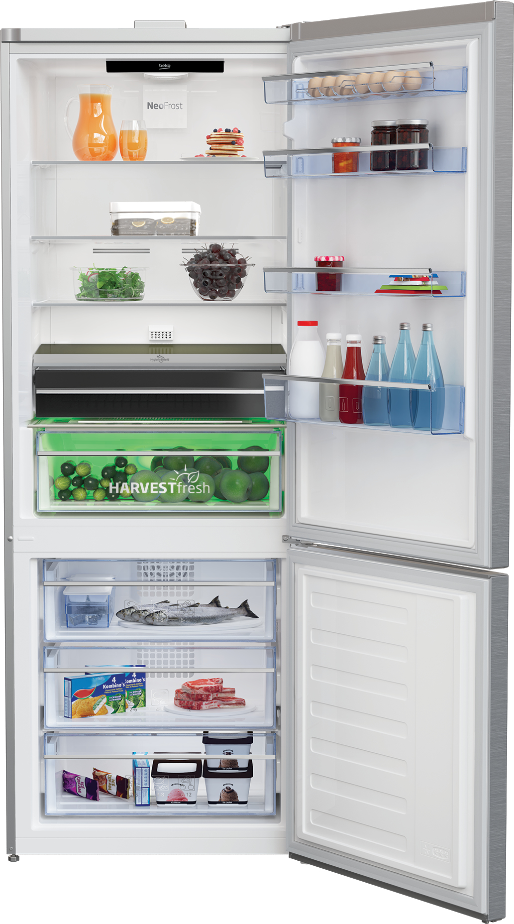 Beko CNG4792EVHPS fridge-freezer Freestanding – image 4