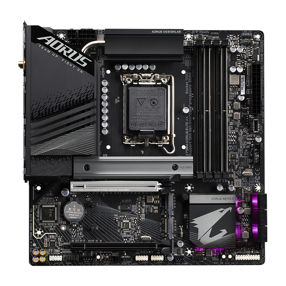 GIGABYTE Z790M AORUS ELITE AX – image 2