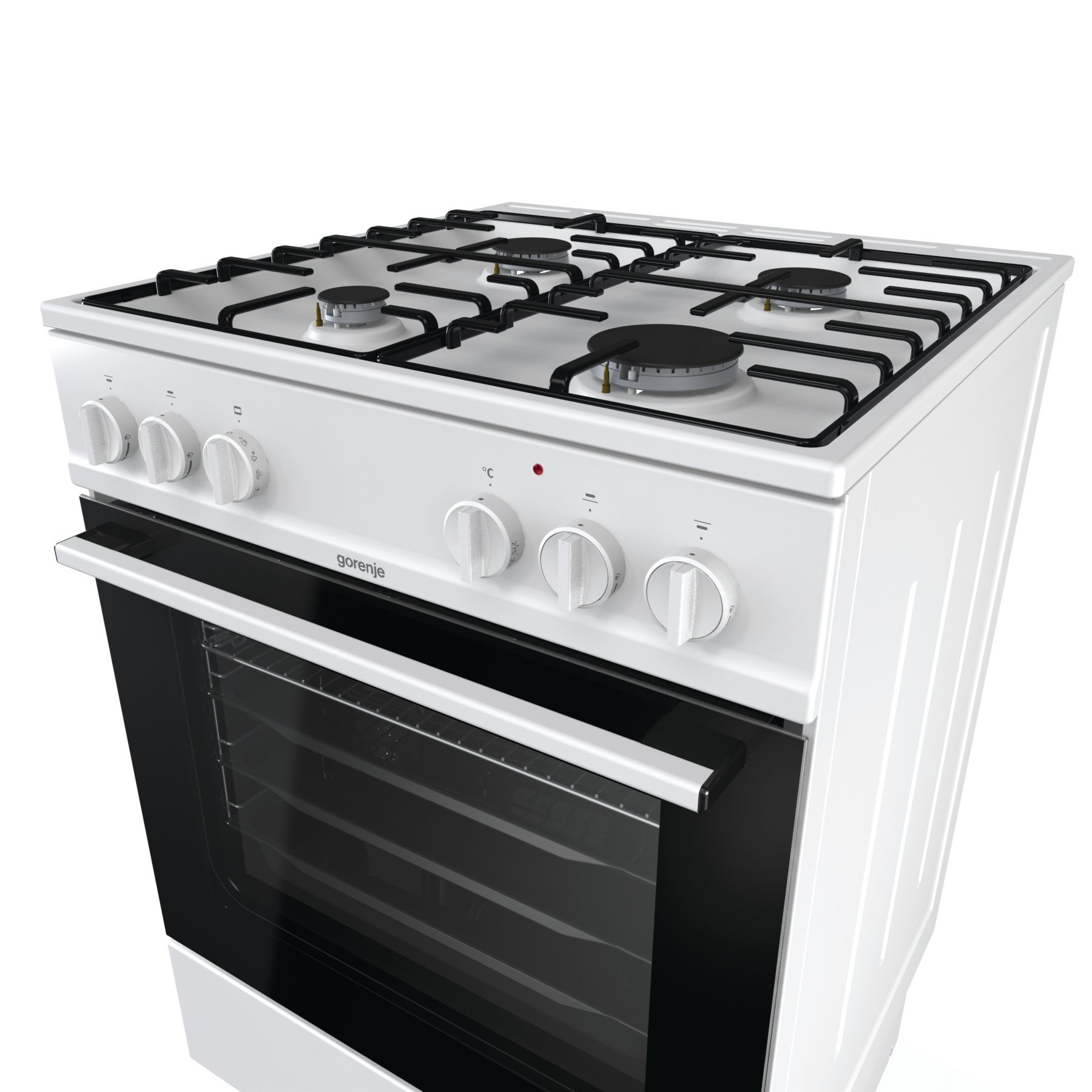 Gorenje K6151WH Freestanding cooker Electric Gas White – image 4