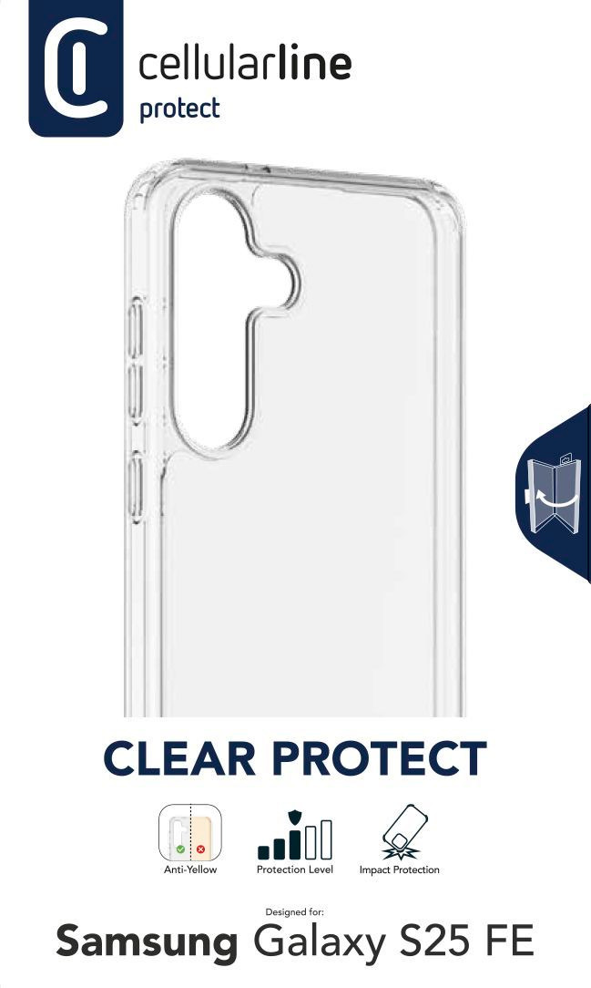 Cellularline CLEAR PROTECT - GALAXY S25 FE – image 2