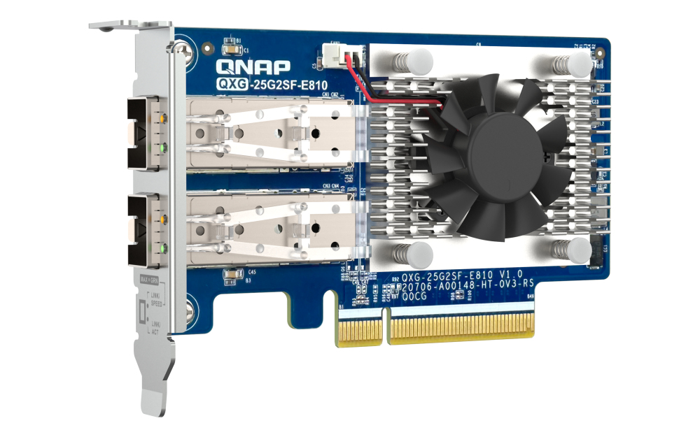 QNAP QXG-25G2SF-E810 network card Internal Fiber 25000 Mbit/s – image 5