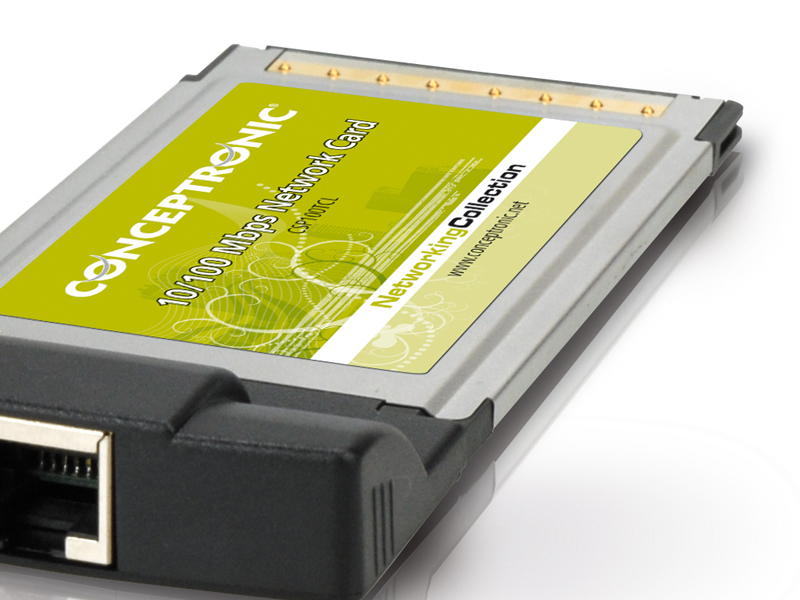 Conceptronic 10/100 Mbps Network PC Card – image 6