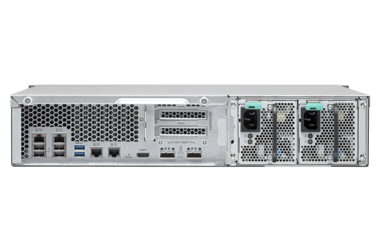 QNAP TS-EC1279U-SAS-RP NAS/storage server Rack (2U) Intel® Xeon® E3 V2 Family E3-1245V2 – image 2