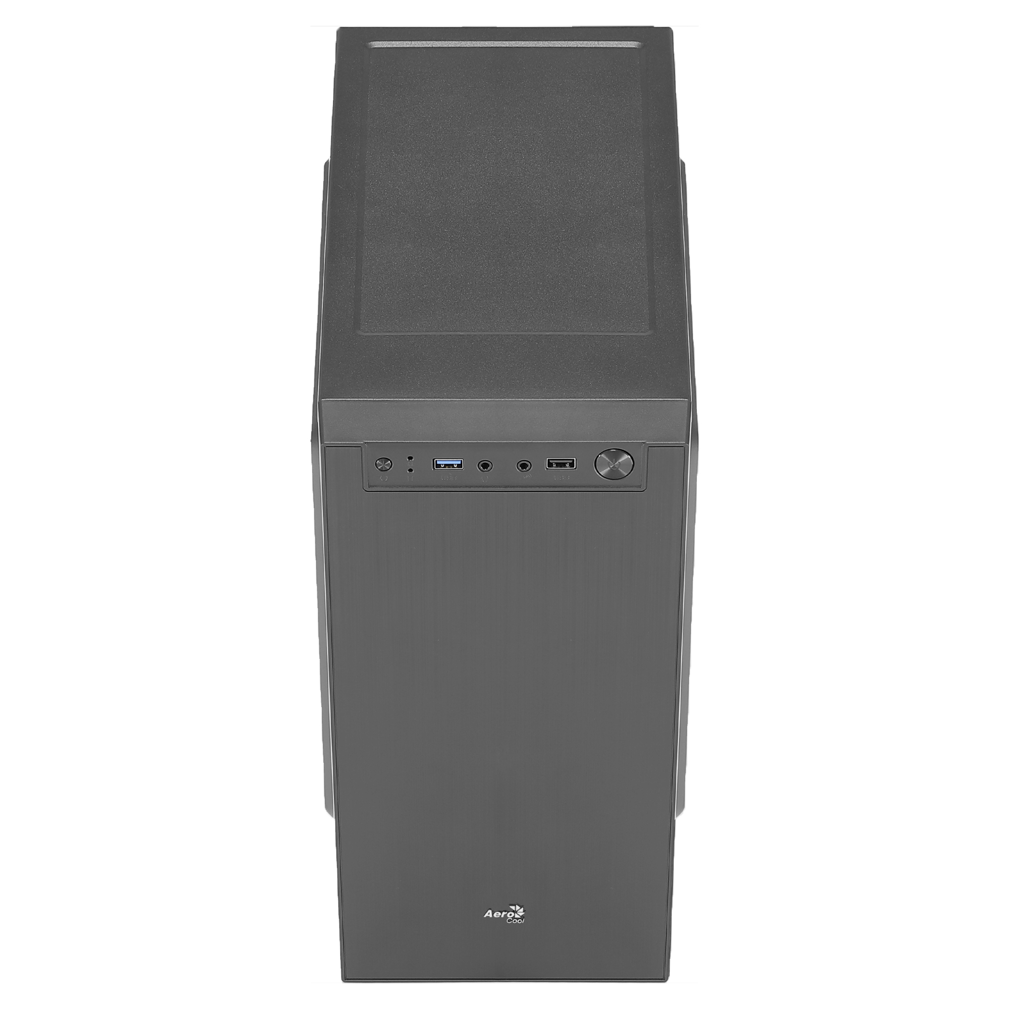 Aerocool CS108BKV1 Compact Micro ATX PC Case Aluminium Brushed – image 3