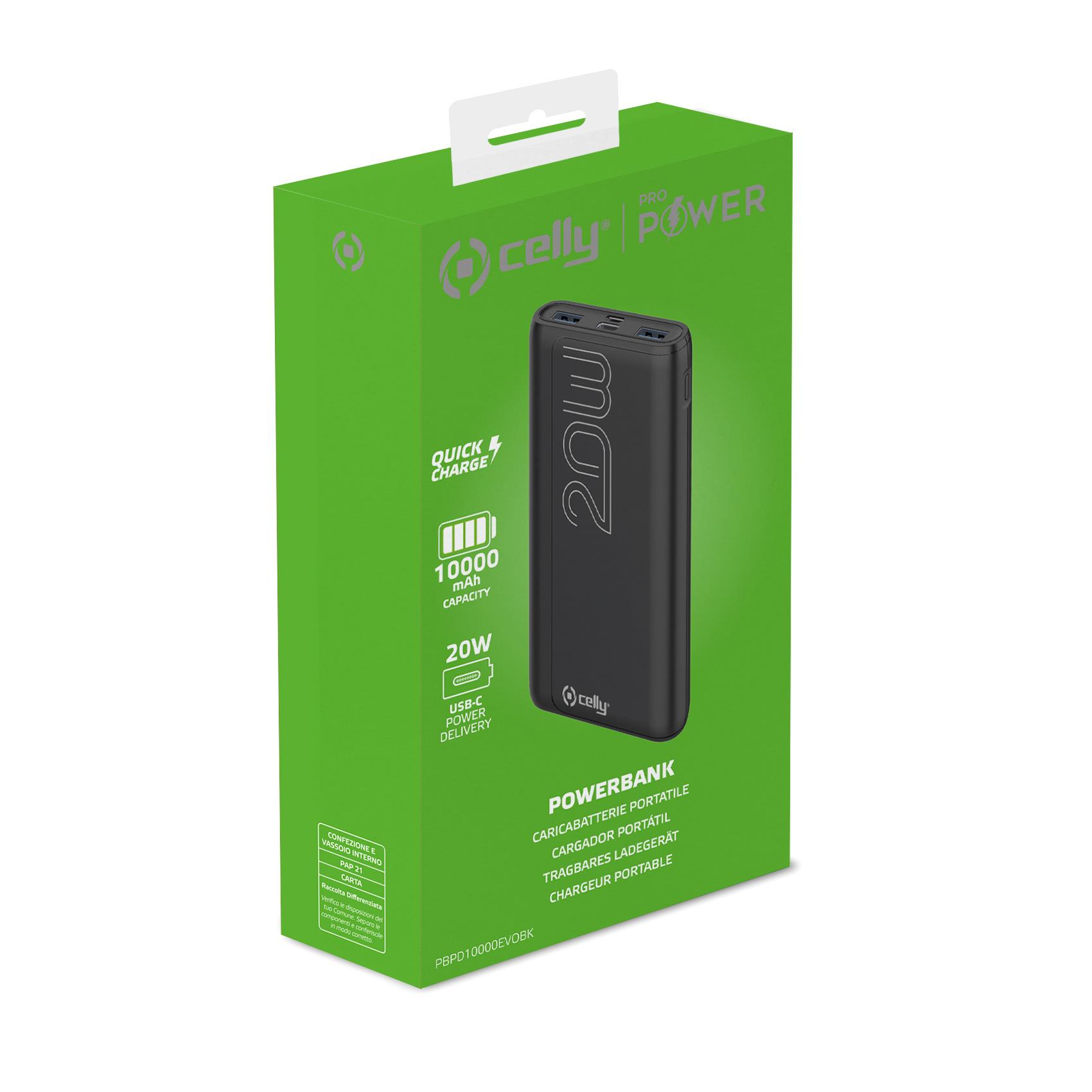Celly PBPD10000EVOBK power bank – image 4