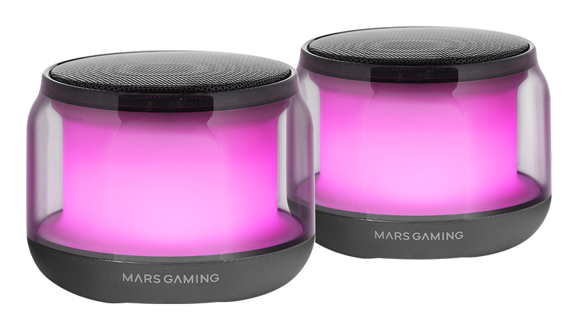Mars Gaming MS-AURA Black Wired & Wireless – image 1