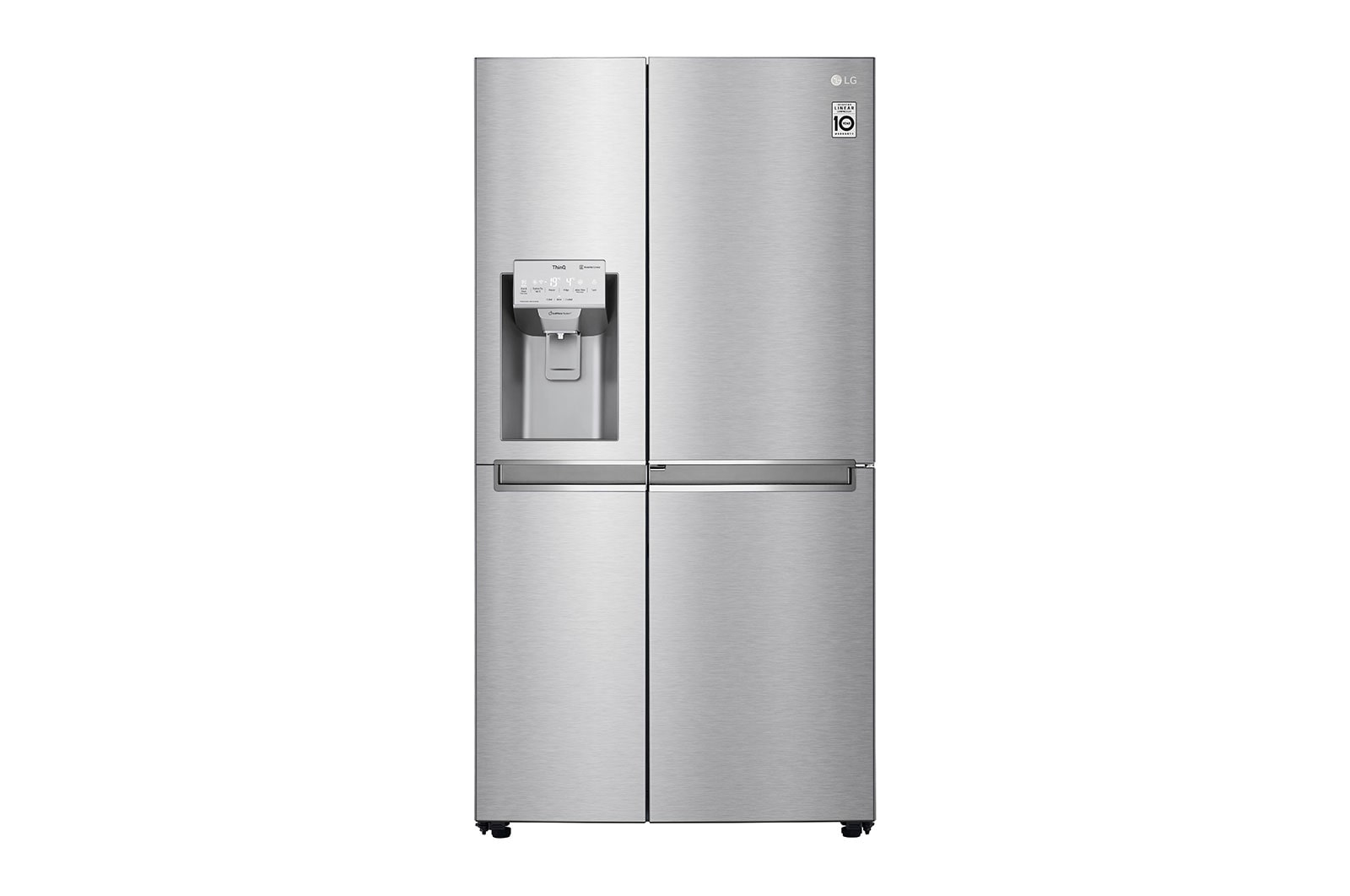 LG GSS6876SC side-by-side refrigerator Freestanding – image 2