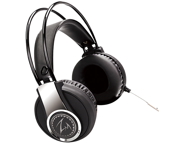 Zalman ZM-HPS500 headphones/headset Wired Head-band Gaming Black, Silver – image 1