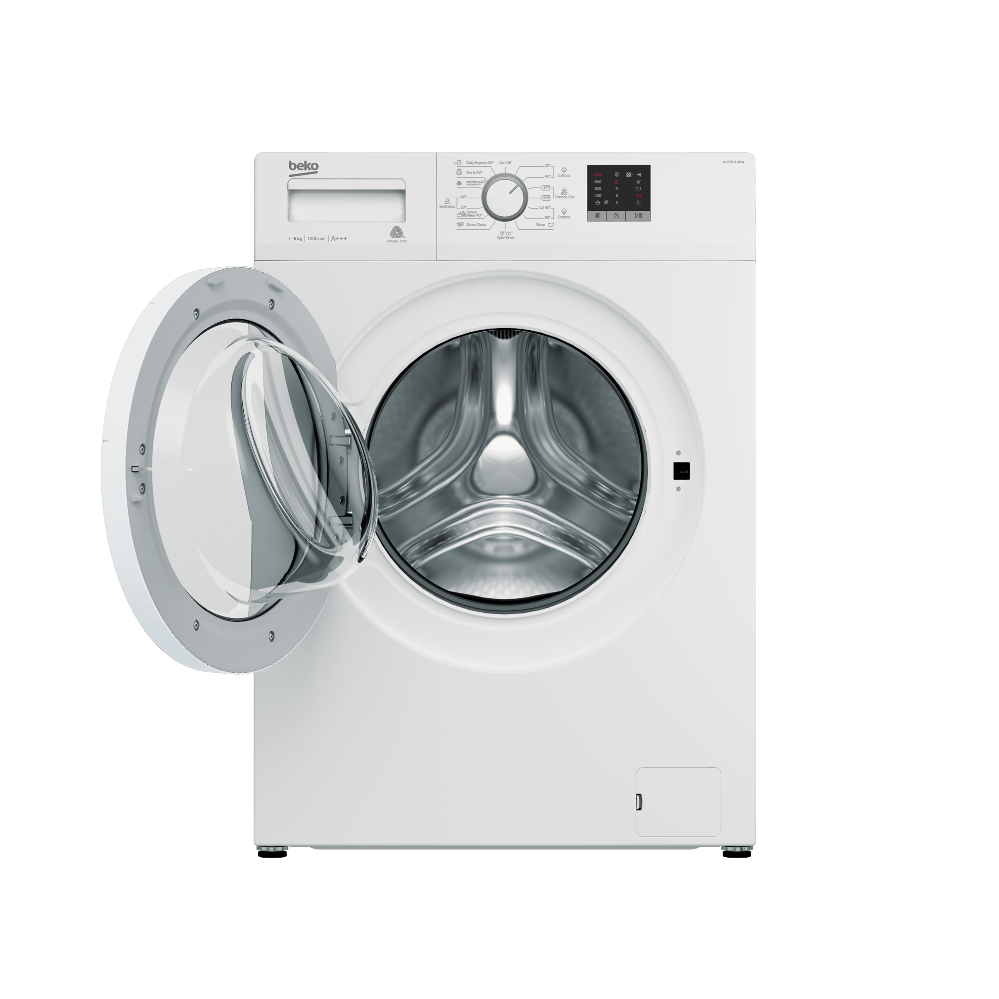 Beko WUE6511XWW washing machine Front-load – image 3