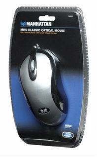 Manhattan MH5 mouse Office USB Type-A Optical 1000 DPI – image 4