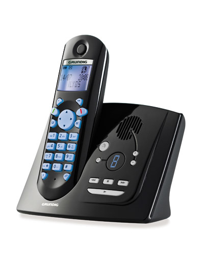 Grundig Ilyos DECT telephone Black