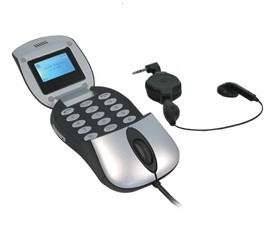 Lindy Optical Mouse + VoIP Phone