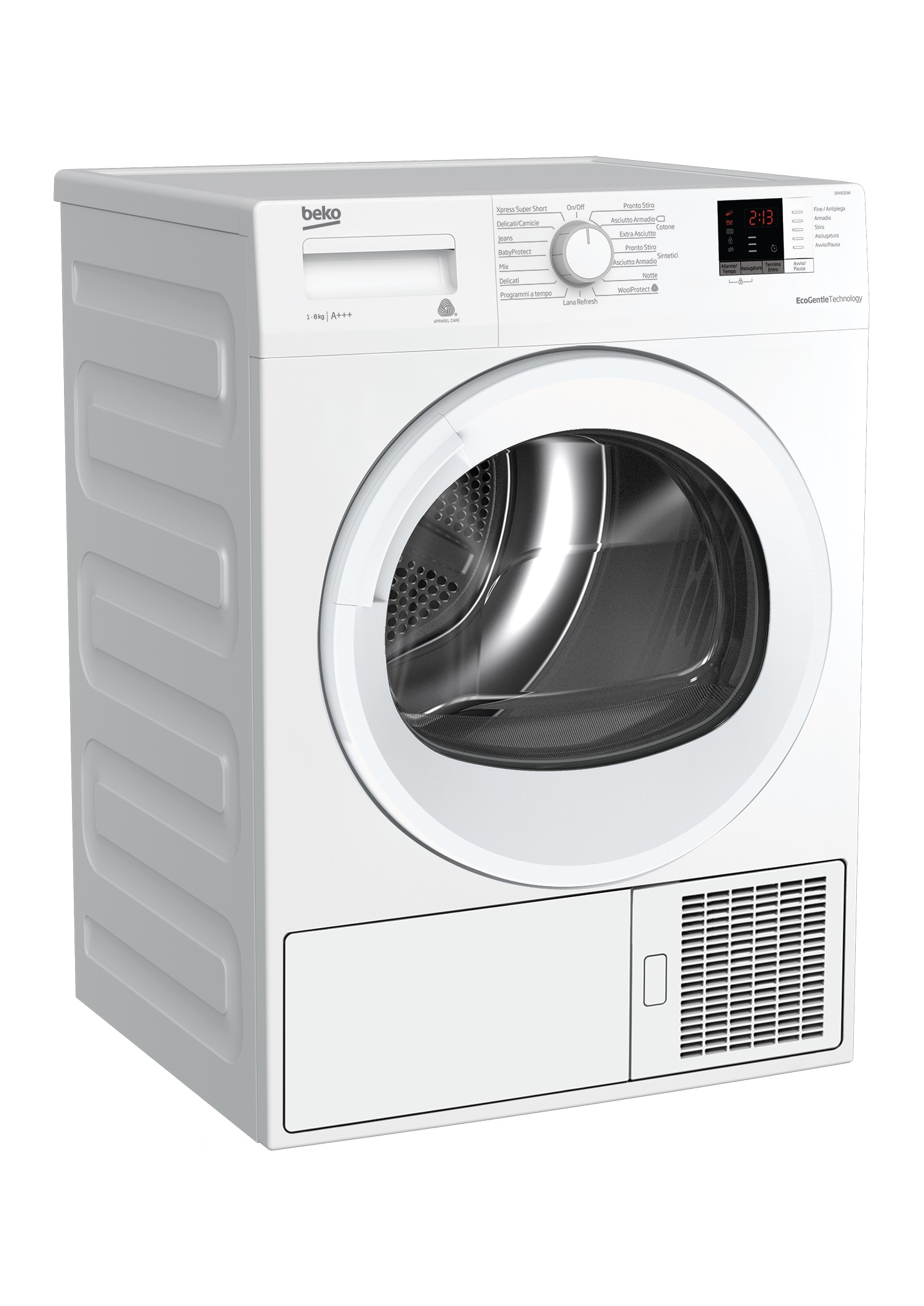 Beko DRX832WI tumble dryer Freestanding Front-load – image 2