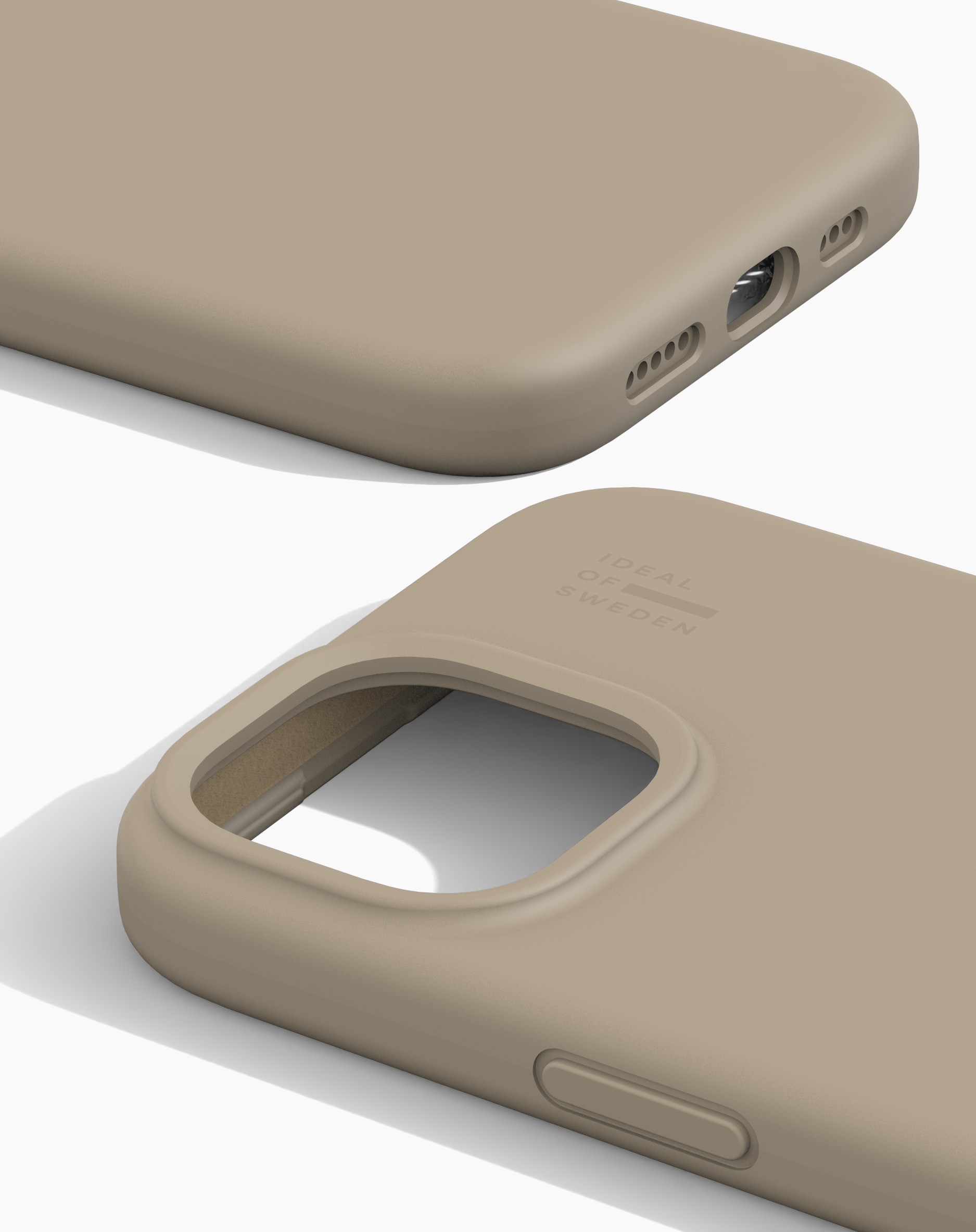 iDeal of Sweden Silicone Case MagSafe iPhone 13 / 14 / 15 / 16e / 17e Perfect Beige – image 2