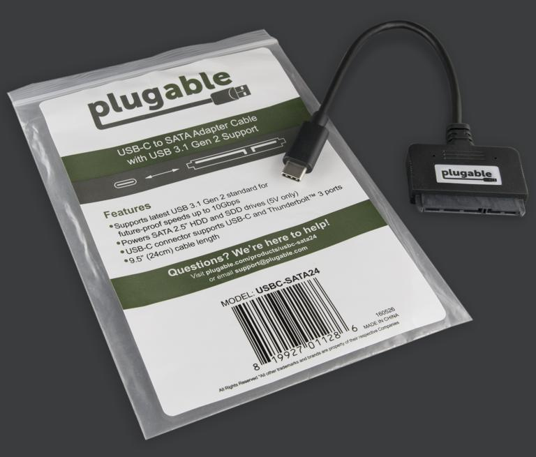 Plugable Technologies USBC-SATA24 interface cards/adapter SATA – image 5