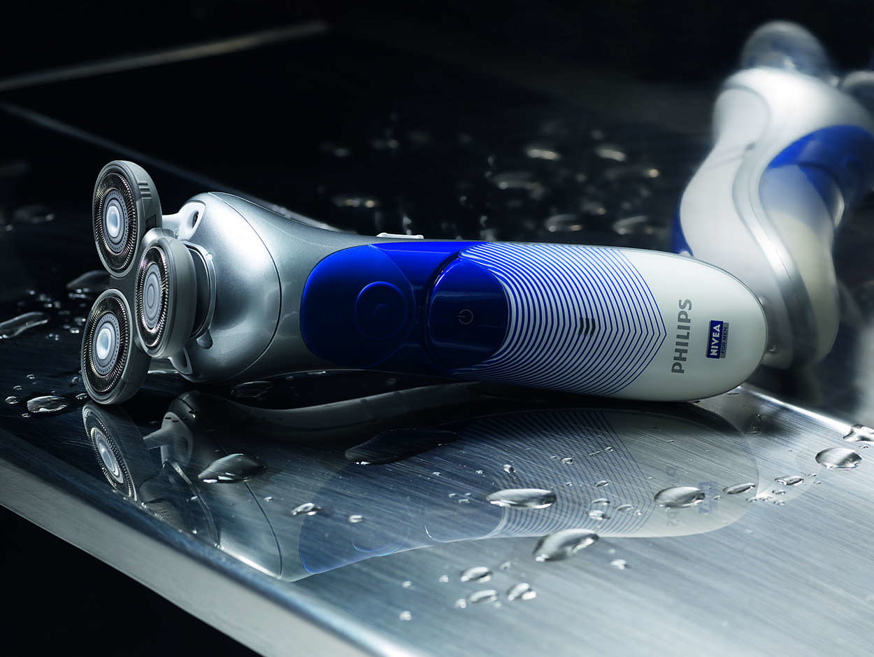 Philips HS8420/24 men's shaver Rotation shaver Blue, Grey – image 3