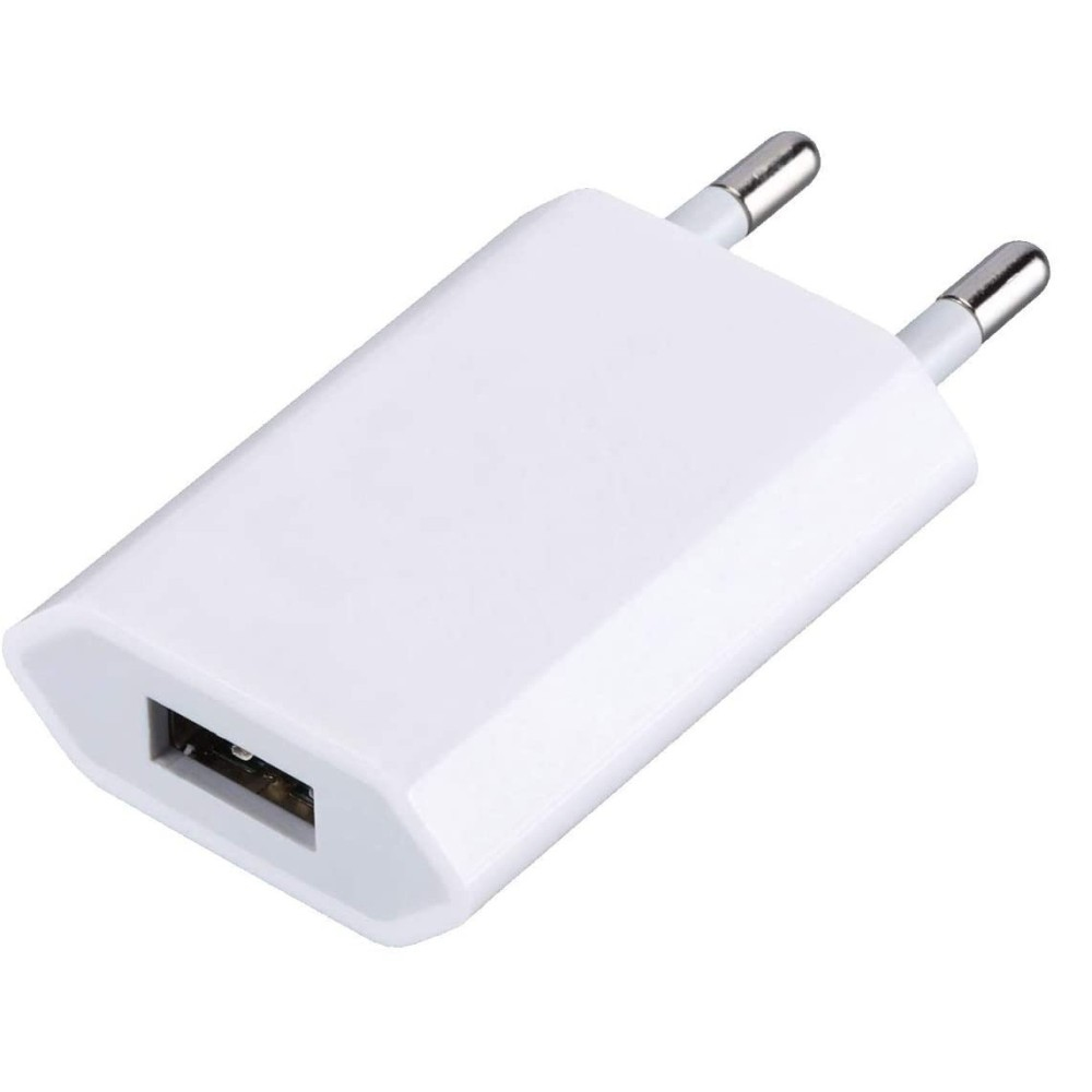 Techly IPW-USB-ECWW mobile device charger Universal White AC Indoor
