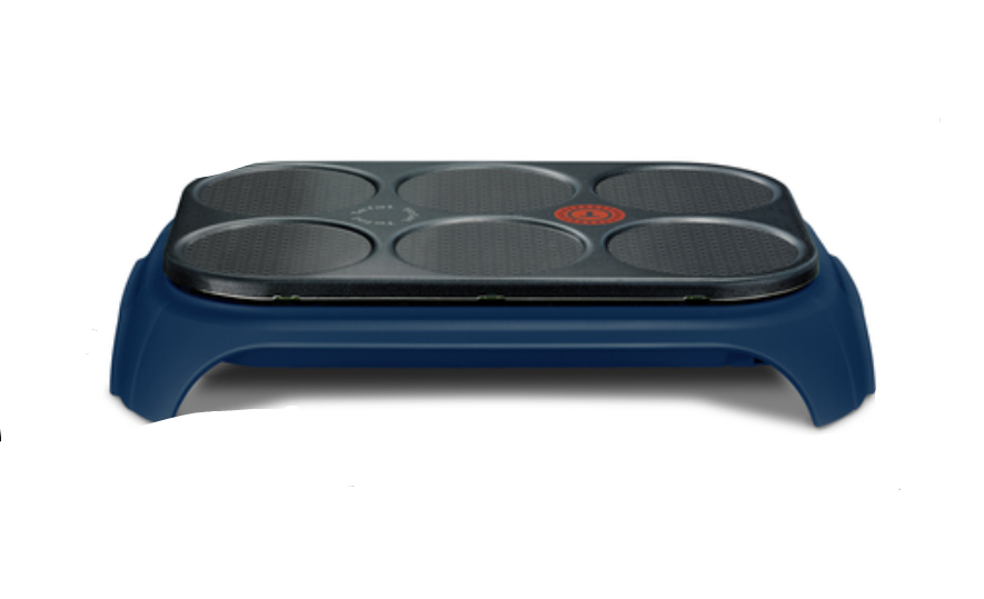 Tefal PY559401 crepe maker 6 crepe(s) Black, Blue – image 1