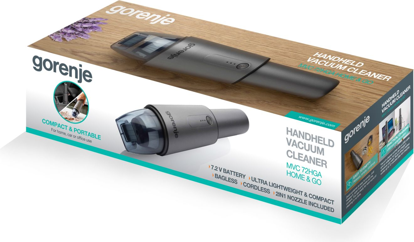 Gorenje MVC72HGA handheld vacuum Grey Bagless – image 8