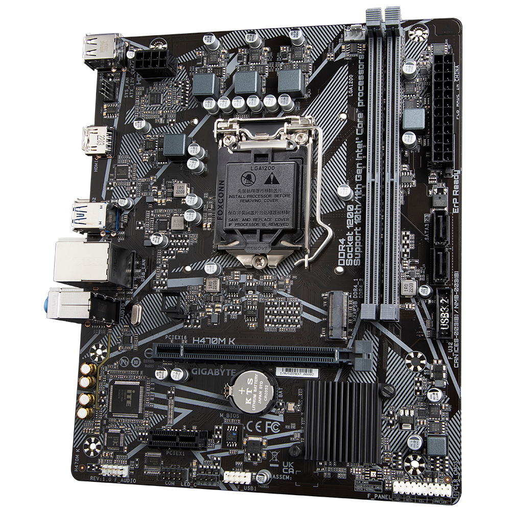 GIGABYTE H470M K (rev. 1.0) – image 3
