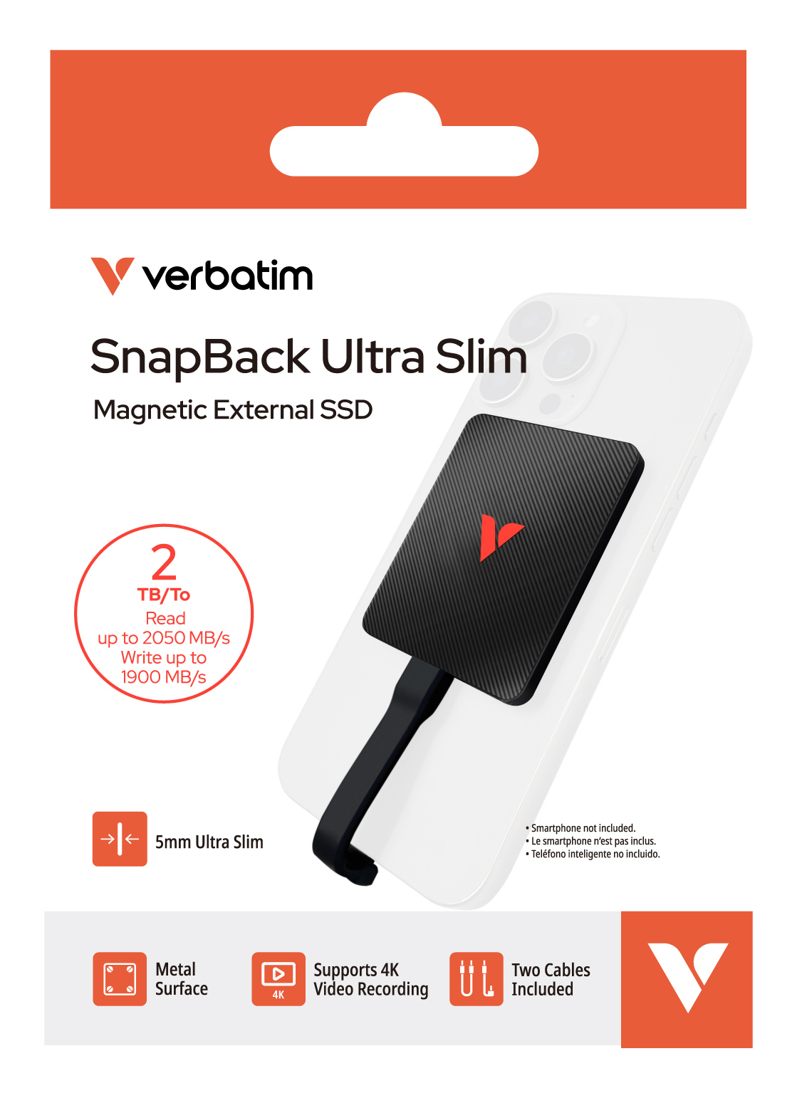 Verbatim SnapBack Ultra Slim SSD 2TB – image 2