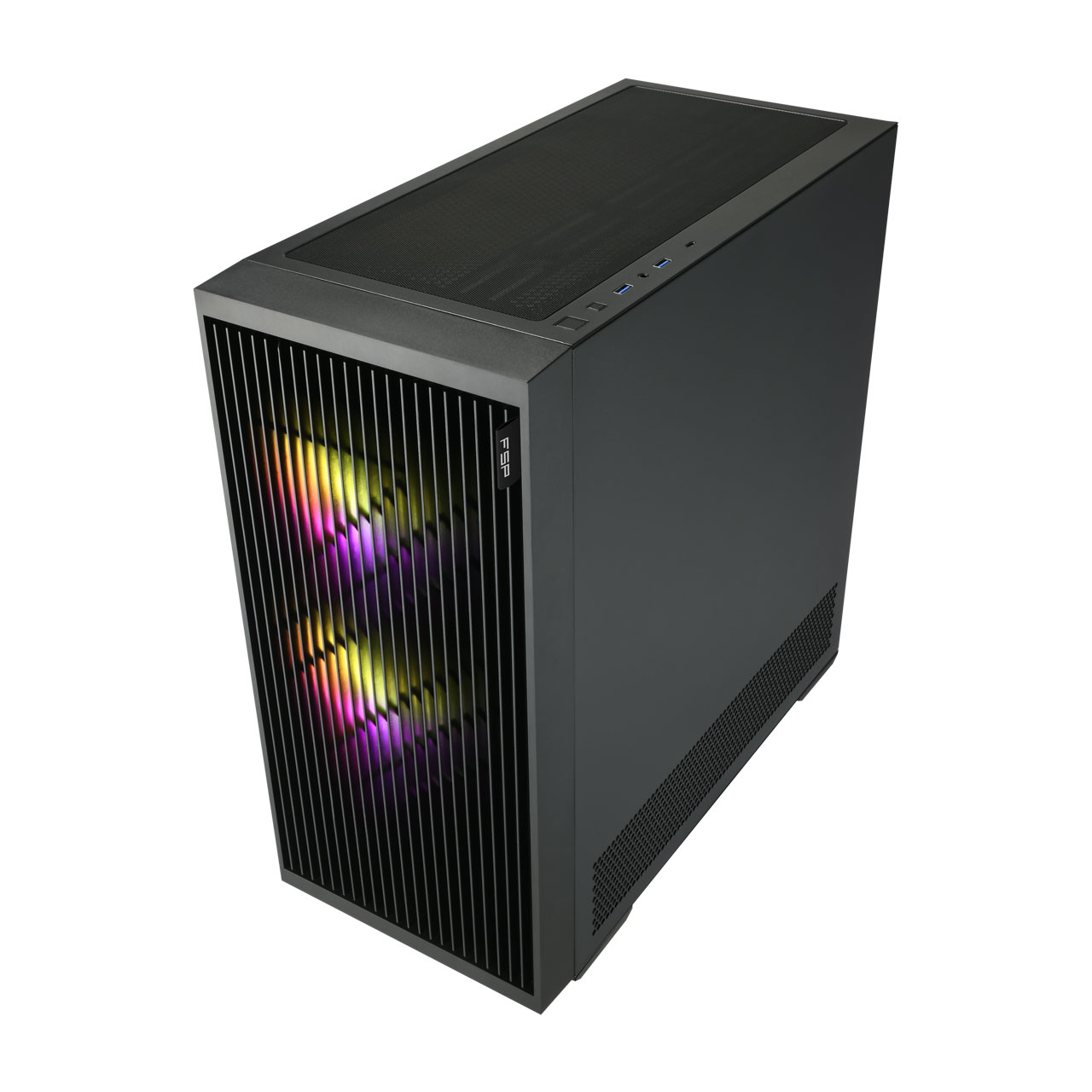 FSP M330-BA Case Midi Tower mITX, mATX, ATX Black ARGB – image 3