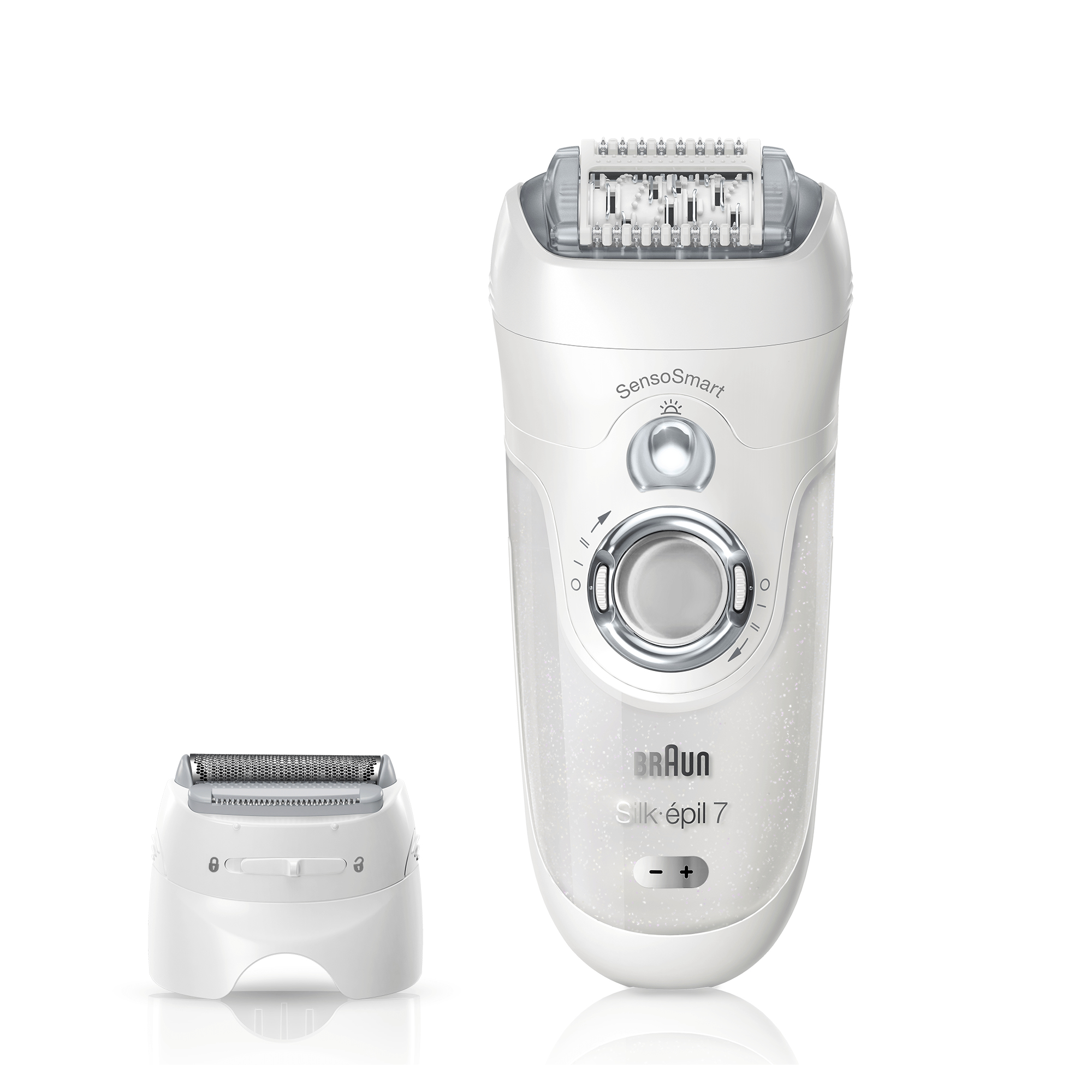 Braun Silk-épil 7 81646953 epilator 40 tweezers Silver, White – image 8