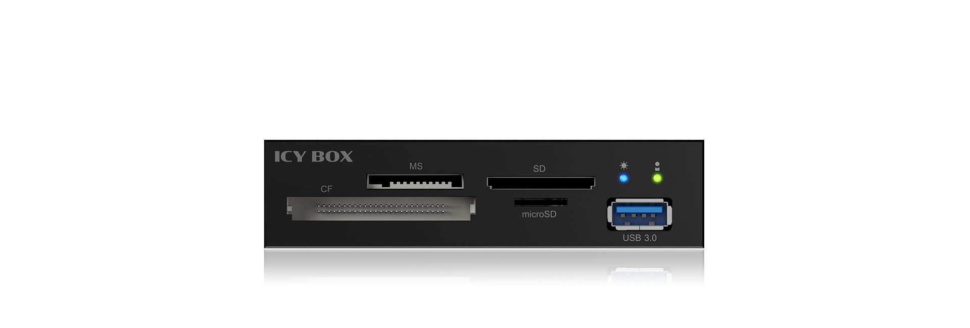 ICY BOX IB-872-i3 card reader USB Internal Black – image 4