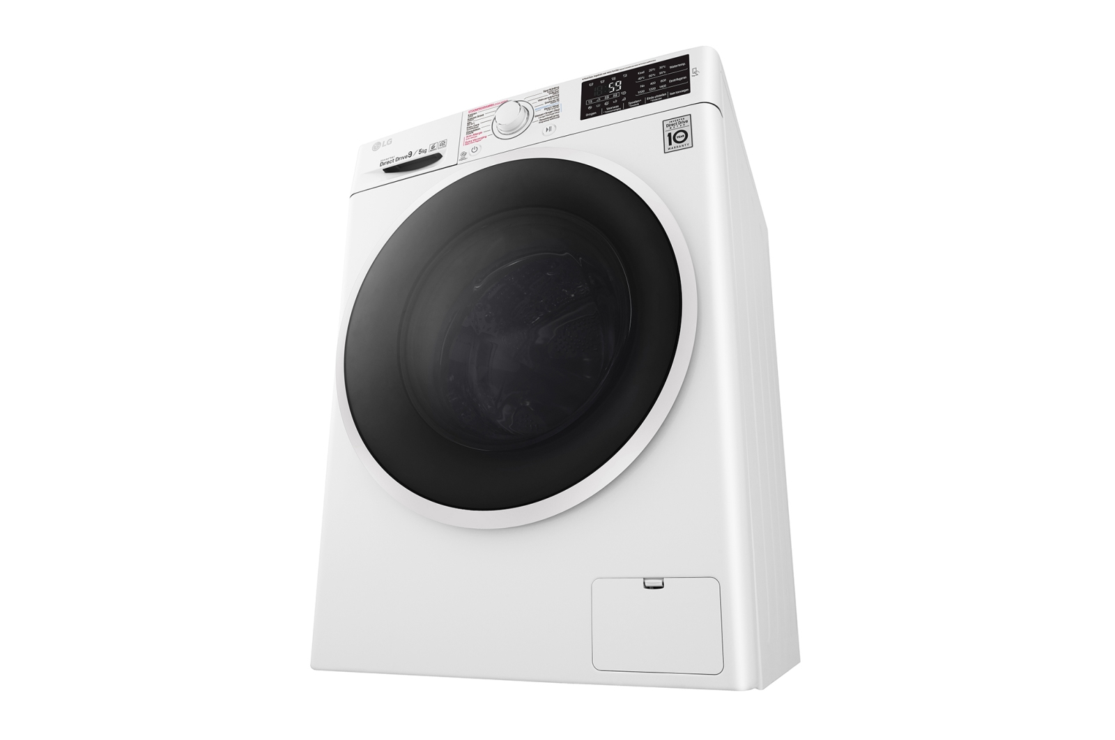 LG F4J7VH2WD washer dryer Freestanding Front-load White – image 9