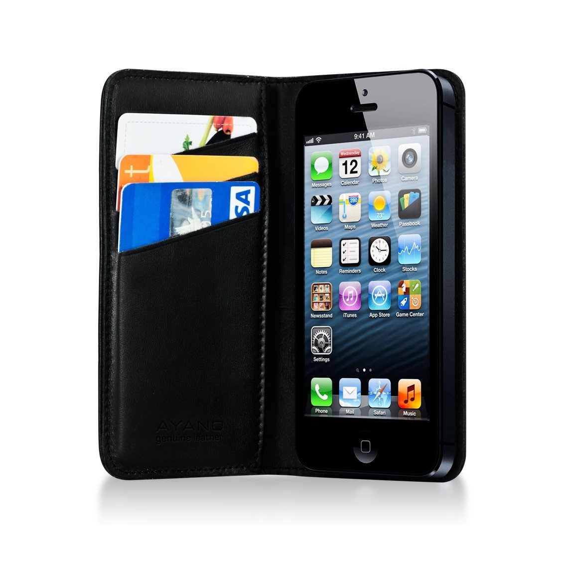 Zebra MYS-ST-BKC-FC-IP mobile phone case Wallet case Black – image 2