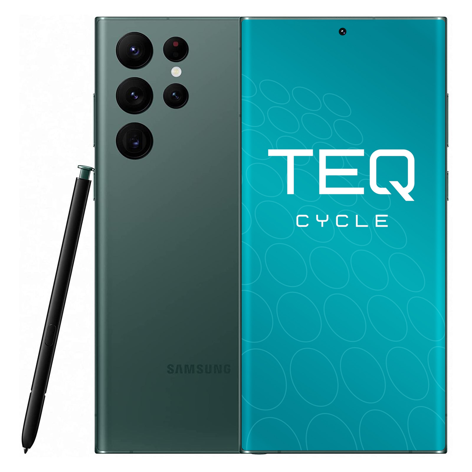 Teqcycle Samsung Galaxy S22 Ultra 5G 256GB S908B DS Green