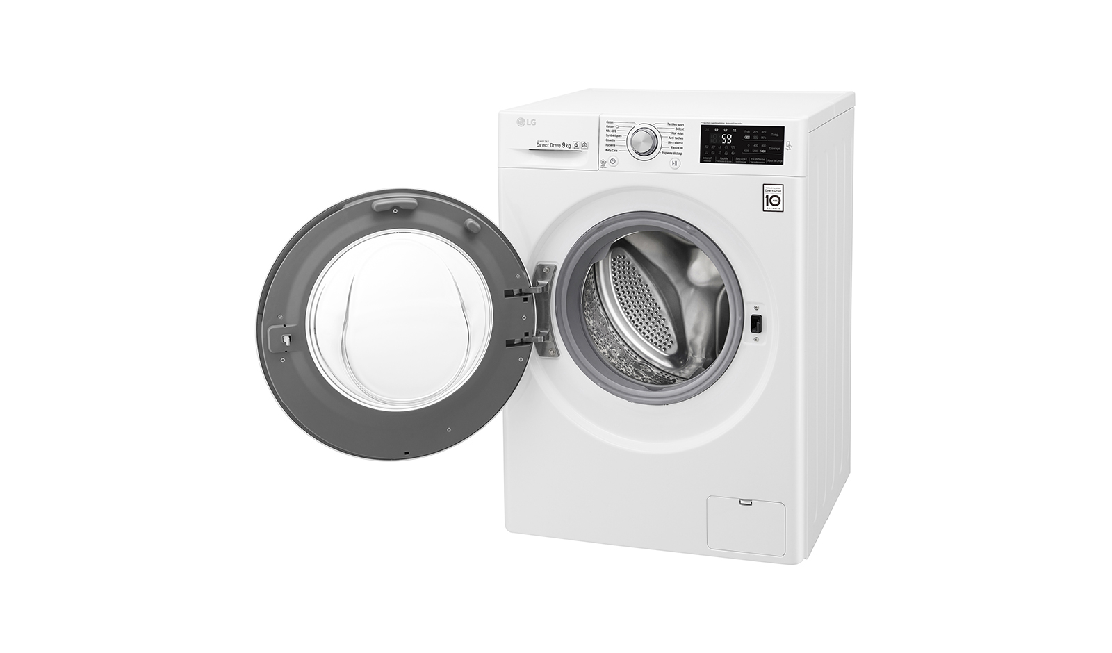 LG F94J61WH washing machine Front-load – image 5
