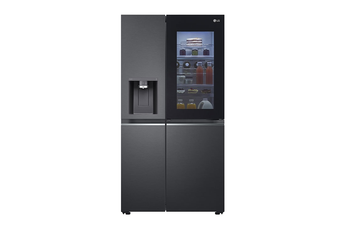 LG GC-X257CQFS side-by-side refrigerator Freestanding – image 1