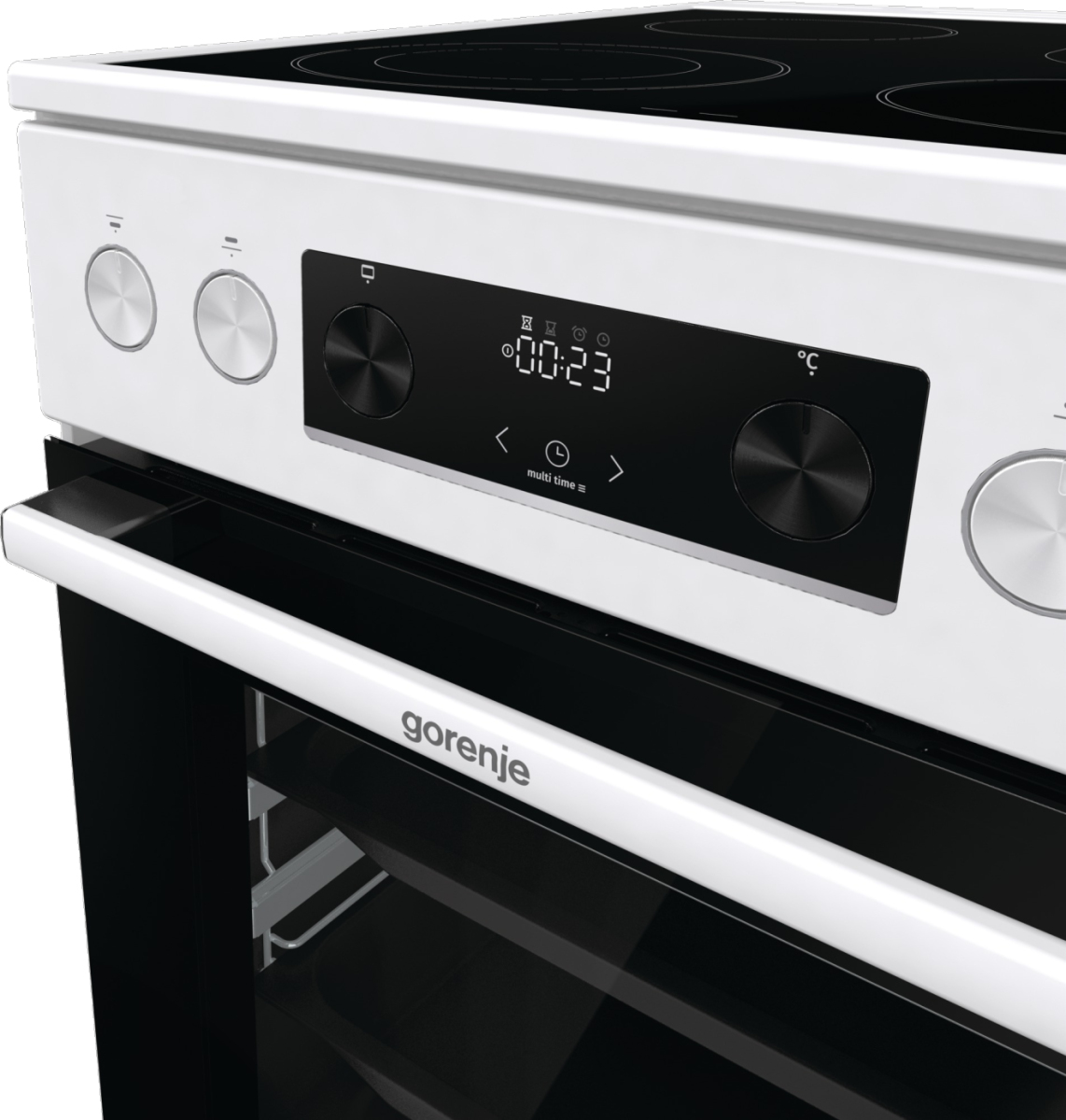 Gorenje GECS5C60WPA Freestanding cooker Electric Ceramic hob White – image 9