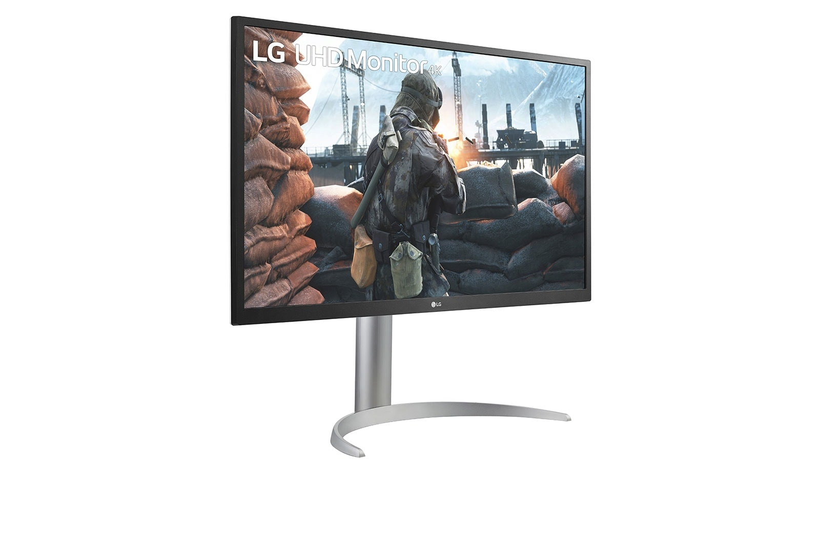 LG 27UP550P-W computer monitor 68.6 cm (27″) 3840 x 2160 pixels 4K Ultra HD White image 4