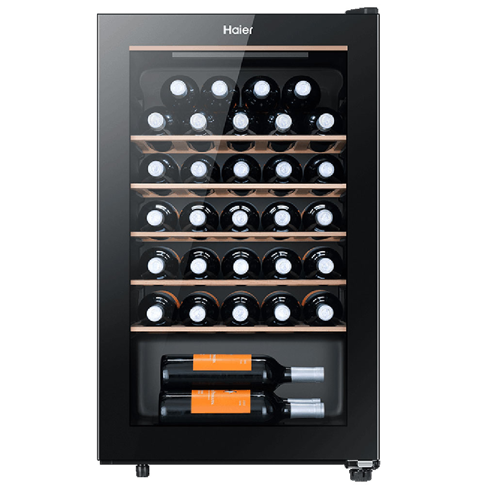 Haier FWC FWC33GA Compressor wine cooler Freestanding Black 77 bottle(s) – image 1
