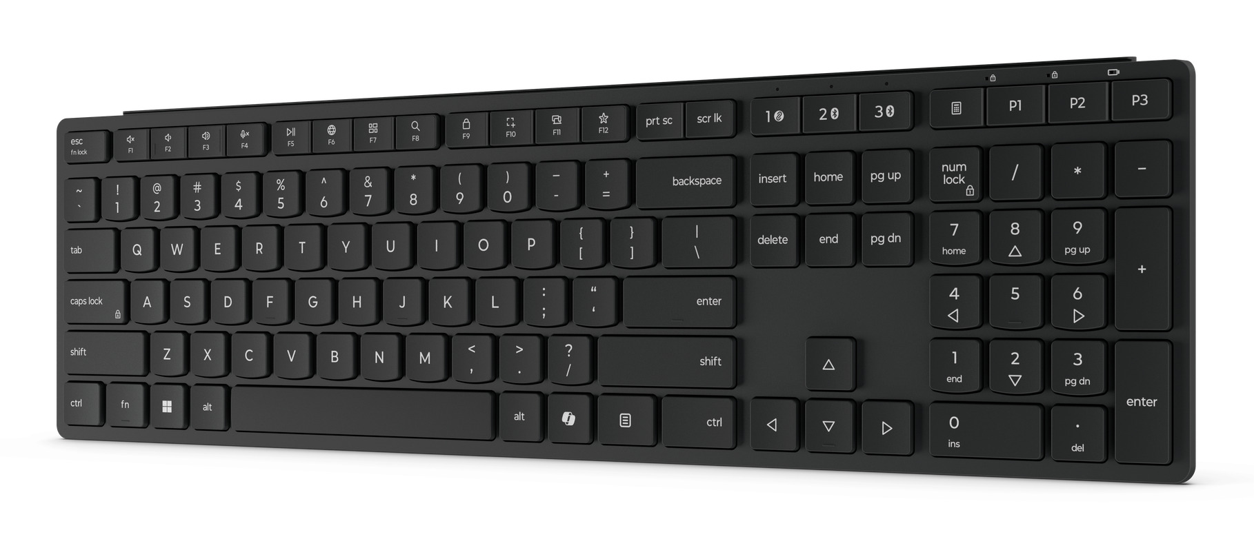 Lenovo 4Y41S04690 keyboard Home/Office RF Wireless + Bluetooth Spanish Black – image 2