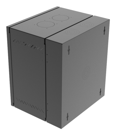Vertiv GL2418WMS-B-00 rack cabinet 12U Wall mounted rack Black – image 2