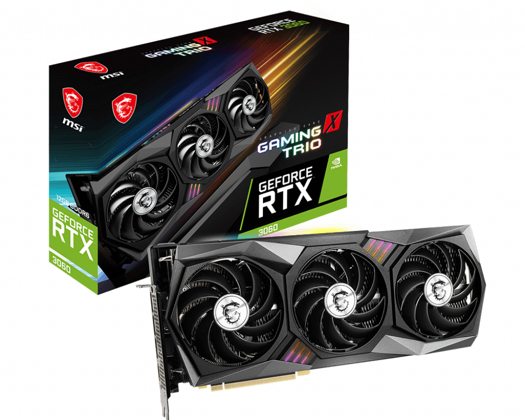 MSI GeForce RTX 3060 GAMING X TRIO 12G – image 2