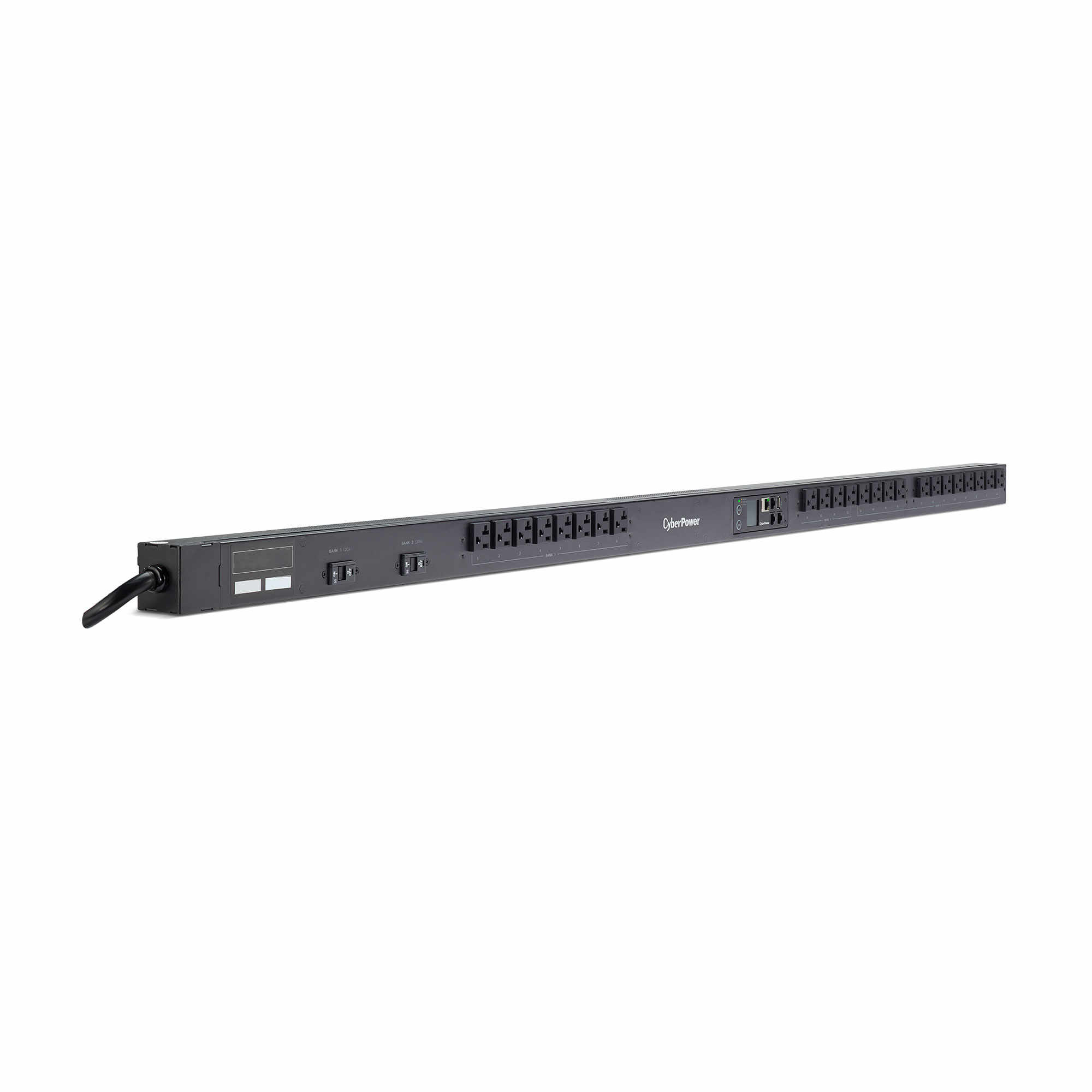 CyberPower PDU31102 power distribution unit (PDU) 24 AC outlet(s) 0U Black – image 2