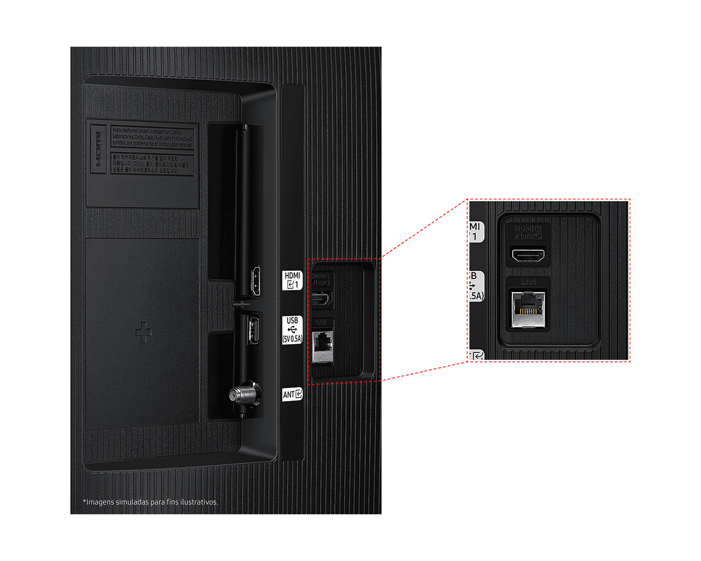Samsung LS43F6000FGXZD computer monitor – image 4