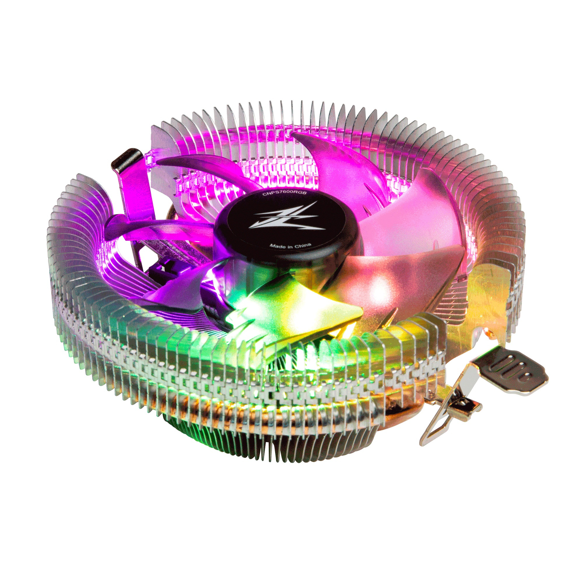 Zalman CNPS7600 RGB Low profile Flower Heat Sink CPU Cooler TDP 95W 92mm FAN pwm – image 6