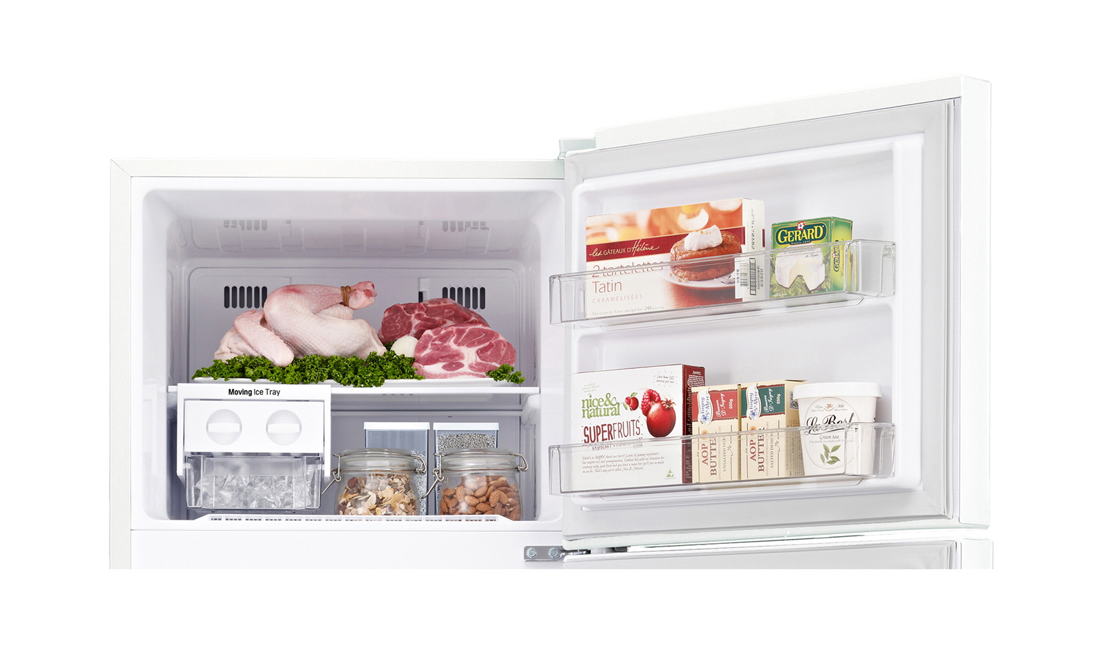 LG GR-B222SLCL fridge-freezer Freestanding – image 5