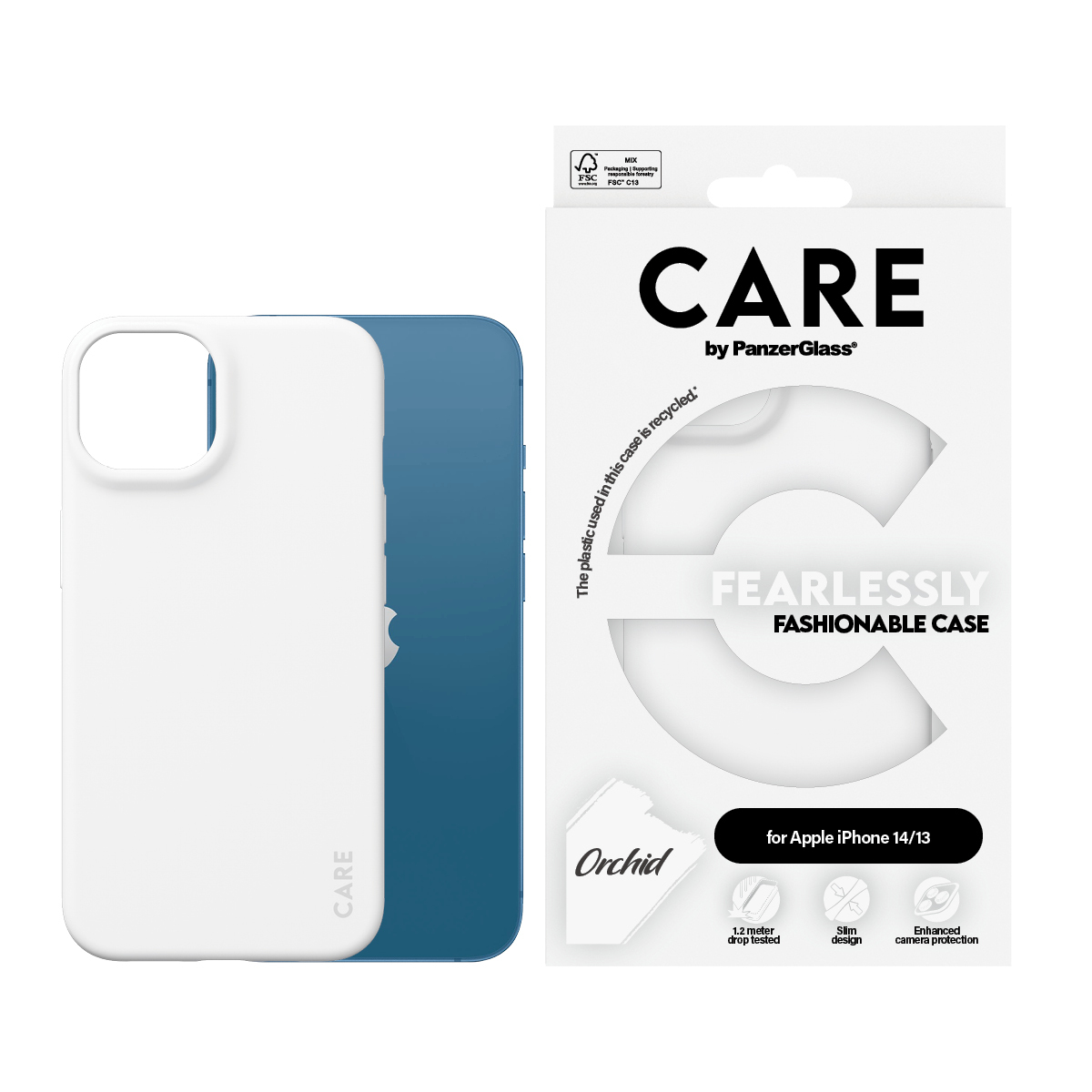 PanzerGlass CARE™ by PanzerGlass® Case White Orchid iPhone 13 | 14 – image 2